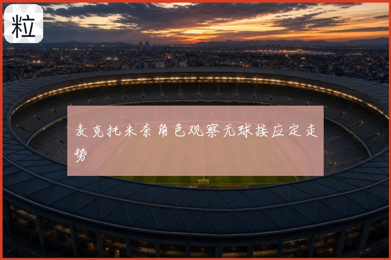 麦克托米奈角色观察无球接应定走势